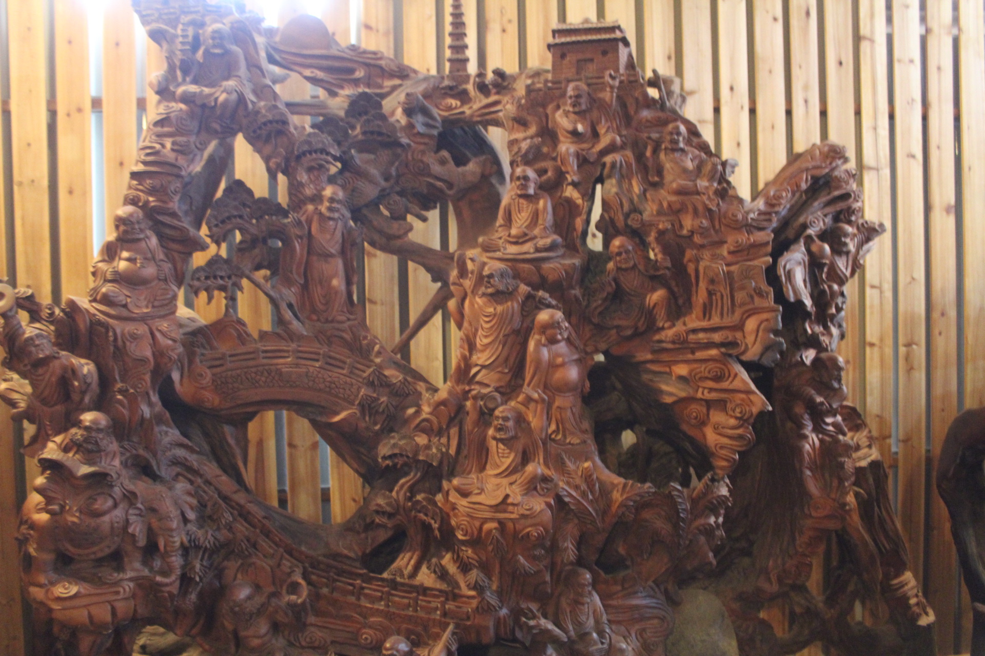 【紅豆杉 十八羅漢 大型根雕木雕實(shí)木擺件】?jī)r(jià)格,廠家,圖片,木質(zhì)、竹質(zhì)工藝品,福建省閩侯縣上街鎮(zhèn)建平鼓歌工藝館-