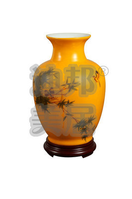 【【迪邦美居】工藝陶瓷麻雀花瓶 禮品工藝陶瓷 辦公室花瓶】價格,廠家,圖片,陶瓷工藝品,廣州騰亞工藝品-