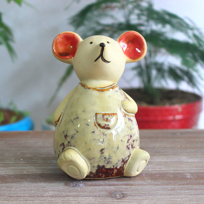 【廠家直銷陶瓷窯變釉老鼠工藝品 休閉家居動(dòng)物老鼠擺設(shè)5668】價(jià)格,廠家,圖片,陶瓷工藝品,德化縣宏杰陶瓷工藝廠-